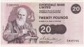 Clydesdale Bank Ltd 1963 To 1981 20 Pounds,  1. 2. 1978